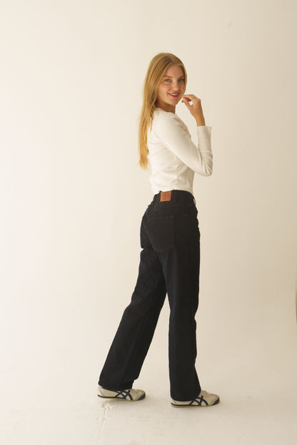 The Prince Jean from Olivia Duck Denim (Black)